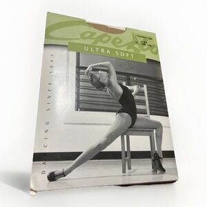 Capezio‎ #1816  Ultra Soft Transition Tight , Size L/XL  NIB Carmel color Ballet